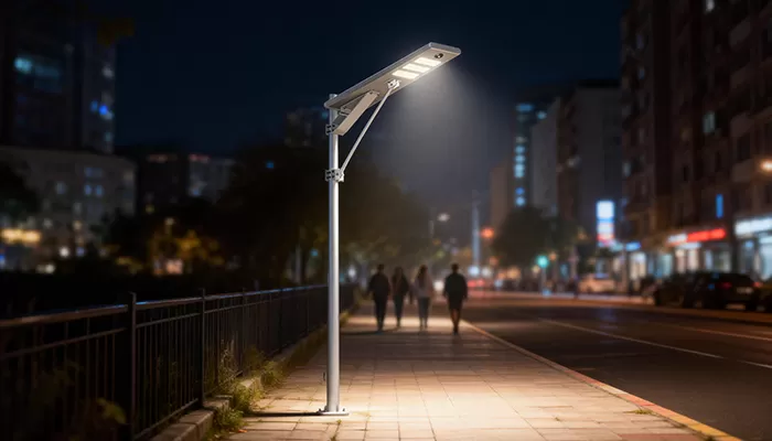 Campos de aplicación de la farola solar todo en dos