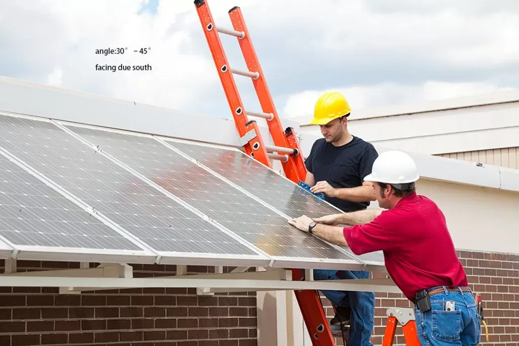 ¿Cómo instalar farolas solares una sola persona?