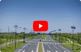 Farolas solares especiales todo en dos
